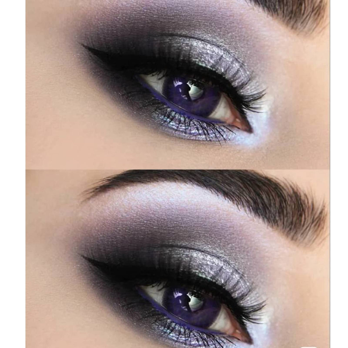 Swatches of BOLOPER eyeshadow shades on skin