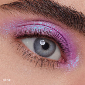 Swatches of ColourPop Berry Pop Super Shock Eye Shadow Duo on skin
