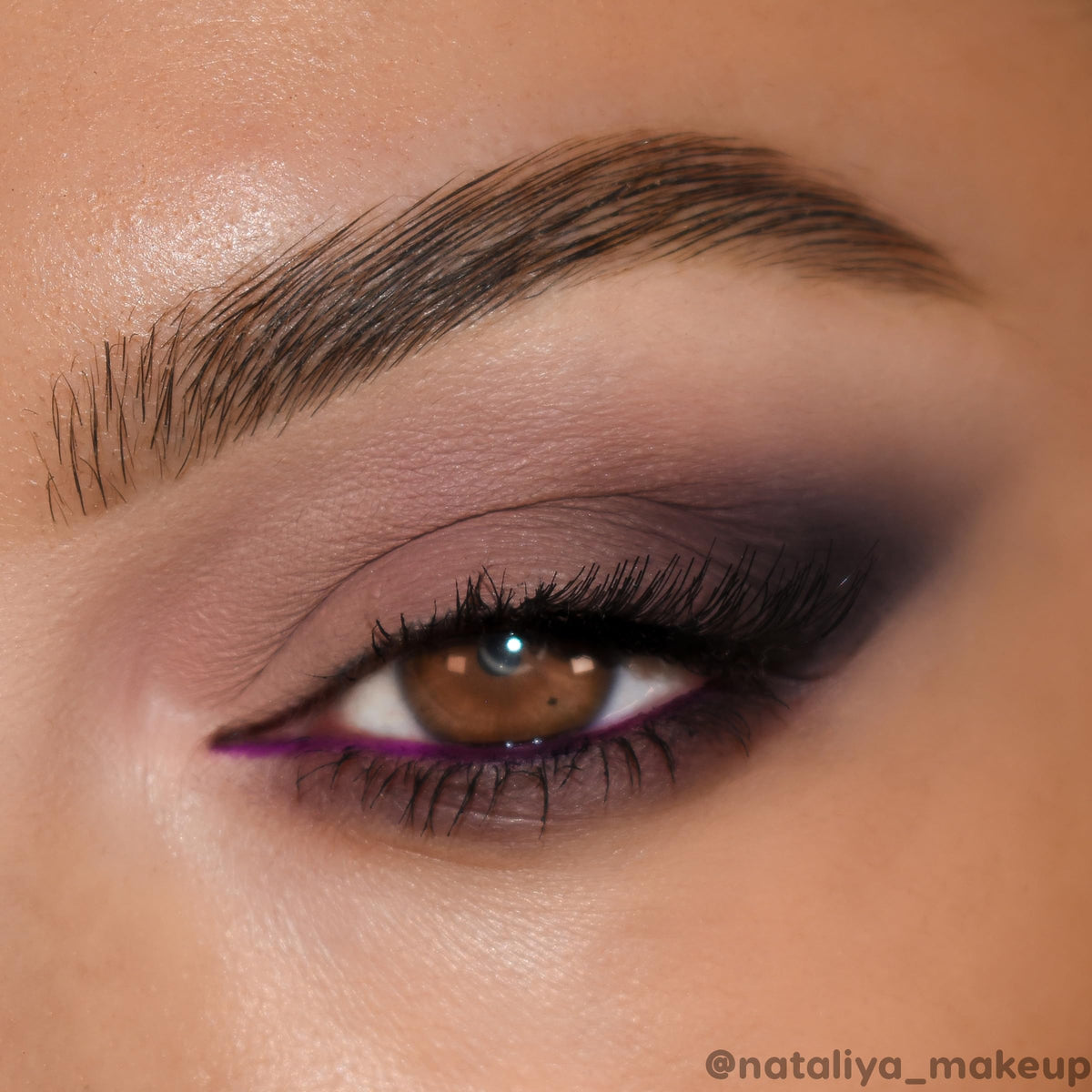 Swatches of ColourPop Eyeshadow Palette Gone Matte on skin
