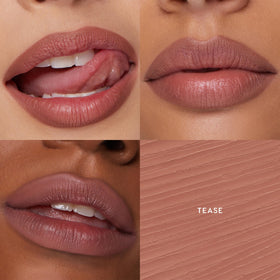 Swatches of ColourPop lip liners on skin