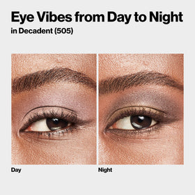 Swatches of REVLON ColorStay Day to Night Eyeshadow Quad 505 Decadent