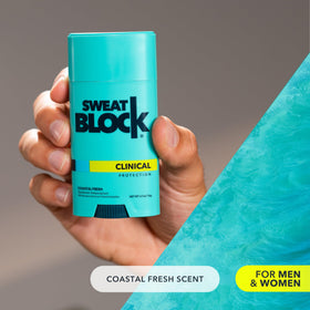 SweatBlock Antiperspirant Deodorant Coastal Fresh ingredients