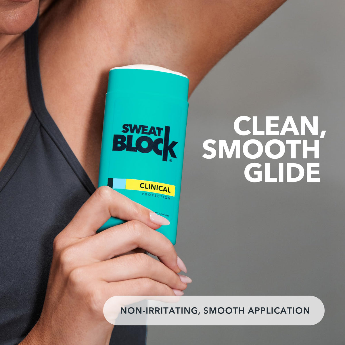 SweatBlock Antiperspirant Deodorant Coastal Fresh side view