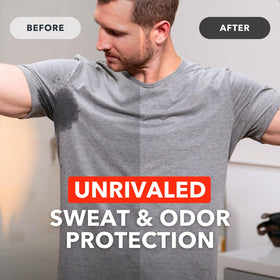 SweatBlock Antiperspirant Wipes in a lifestyle setting