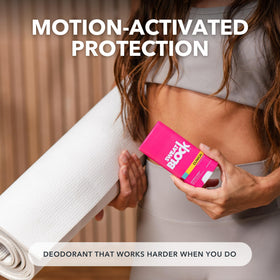 SweatBlock Coconut Vanilla Deodorant texture