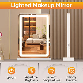 Sweetcrispy vanity mirror in a modern bedroom setting