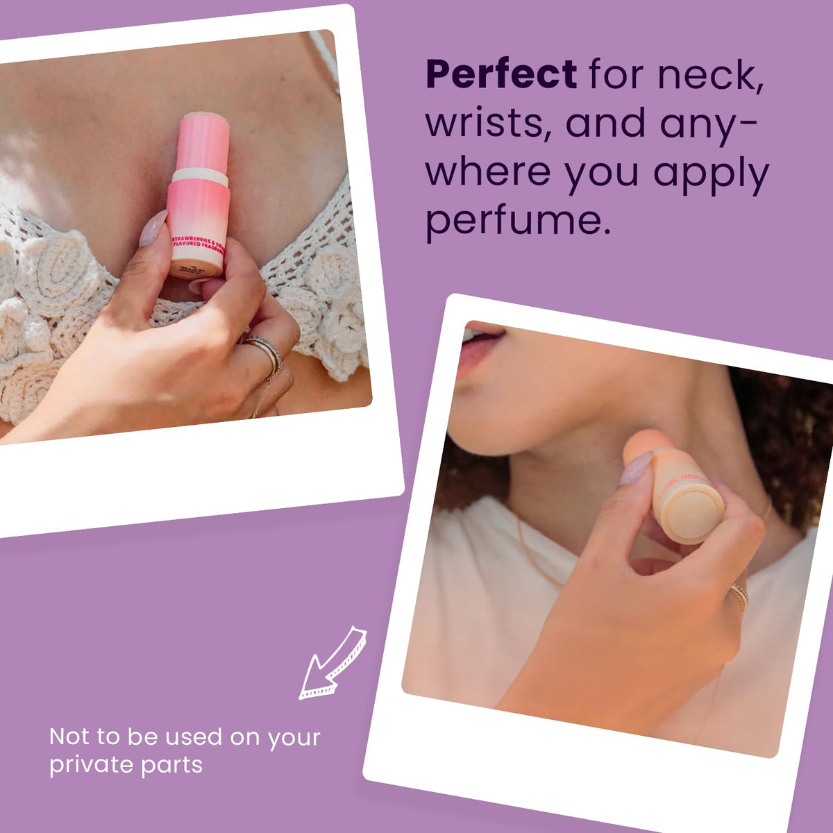 Sweetums Passion Fruit & Guava Solid Perfume Stick packaging