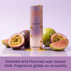 Sweetums Passion Fruit & Guava Solid Perfume Stick side view
