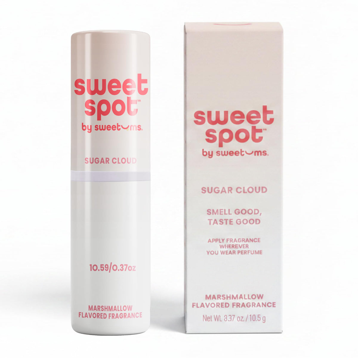 Sweetums SweetSpot Marshmallow Perfume Stick front view