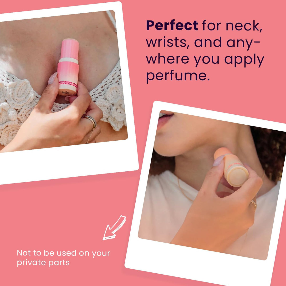 Sweetums SweetSpot Marshmallow Perfume Stick side view