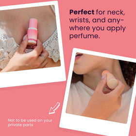 Sweetums SweetSpot Marshmallow Perfume Stick side view