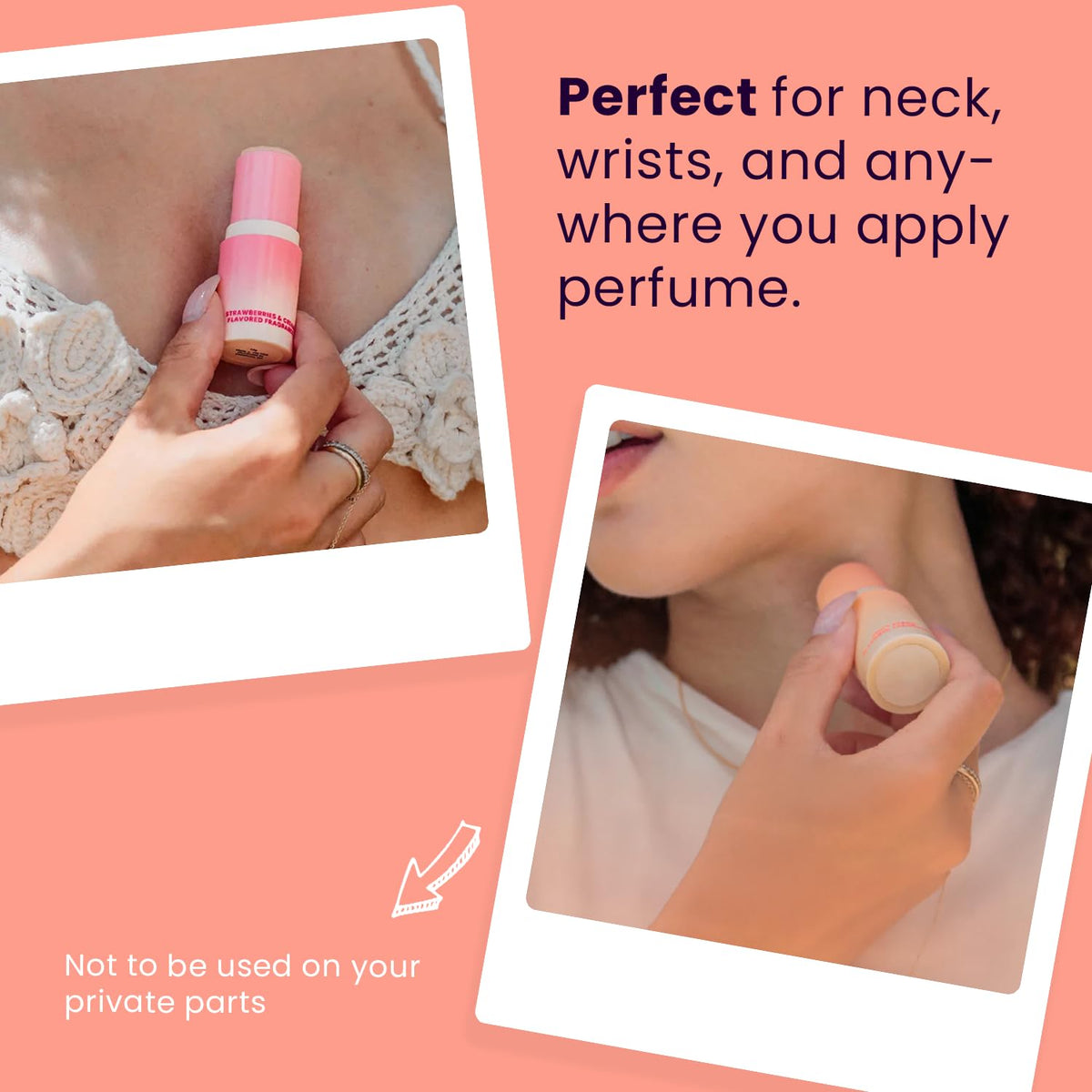 Sweetums SweetSpot Peach Perfume Stick packaging