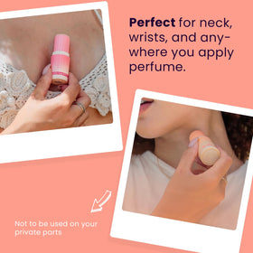 Sweetums SweetSpot Peach Perfume Stick packaging