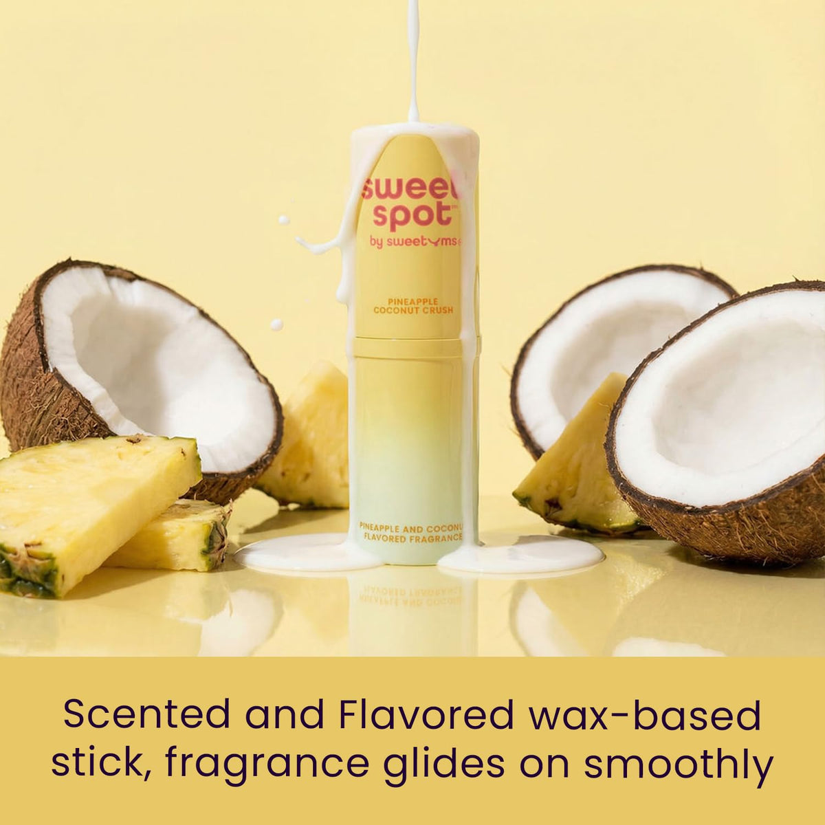 Sweetums SweetSpot Pineapple Coconut Perfume Stick packaging
