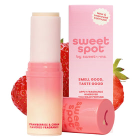Sweetums SweetSpot Strawberries & Cream Perfume Stick front view