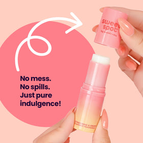Sweetums SweetSpot Strawberries & Cream Perfume Stick on vanity