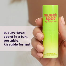 Sweetums Watermelon Solid Perfume Stick with packaging