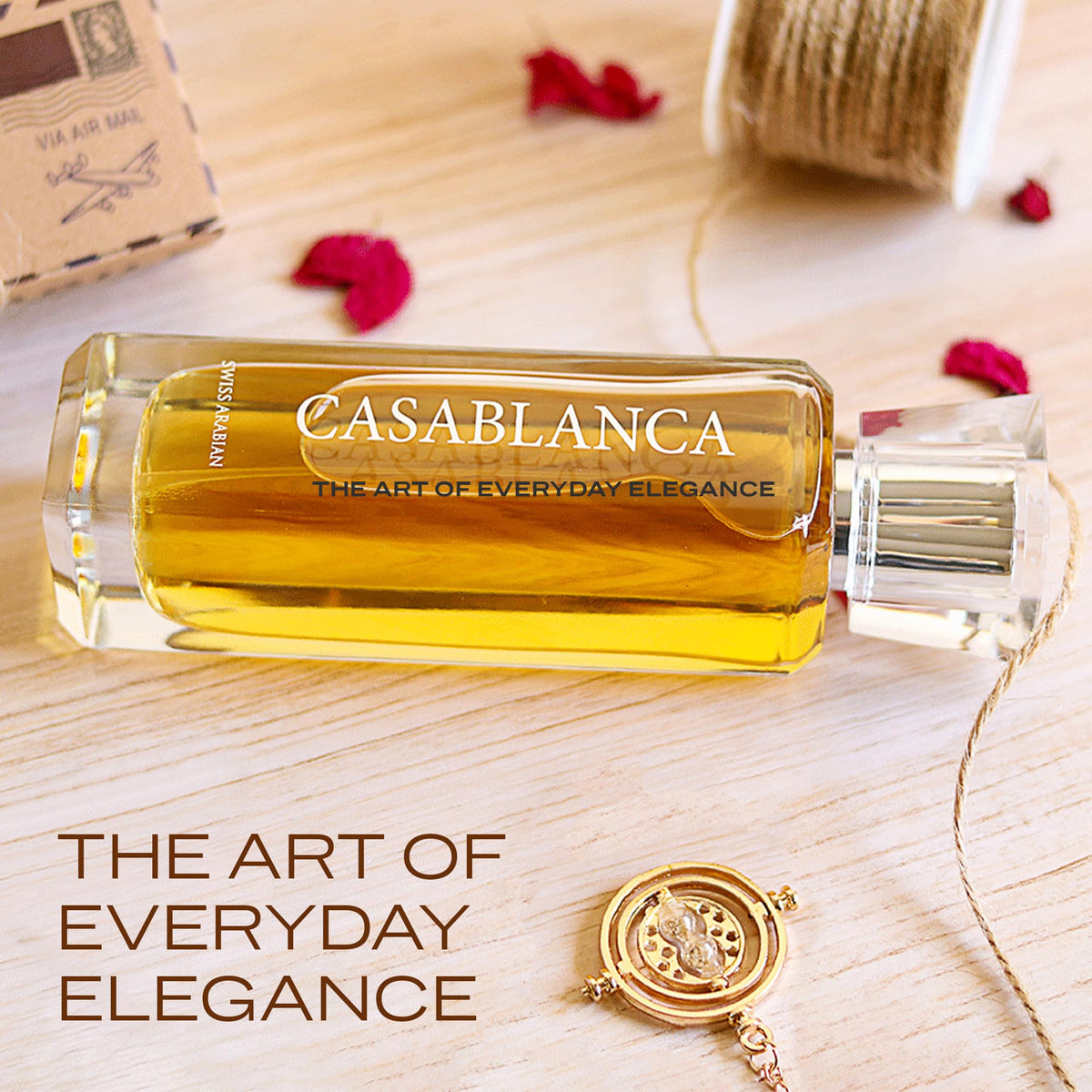 Swiss Arabian Casablanca Eau de Parfum packaging