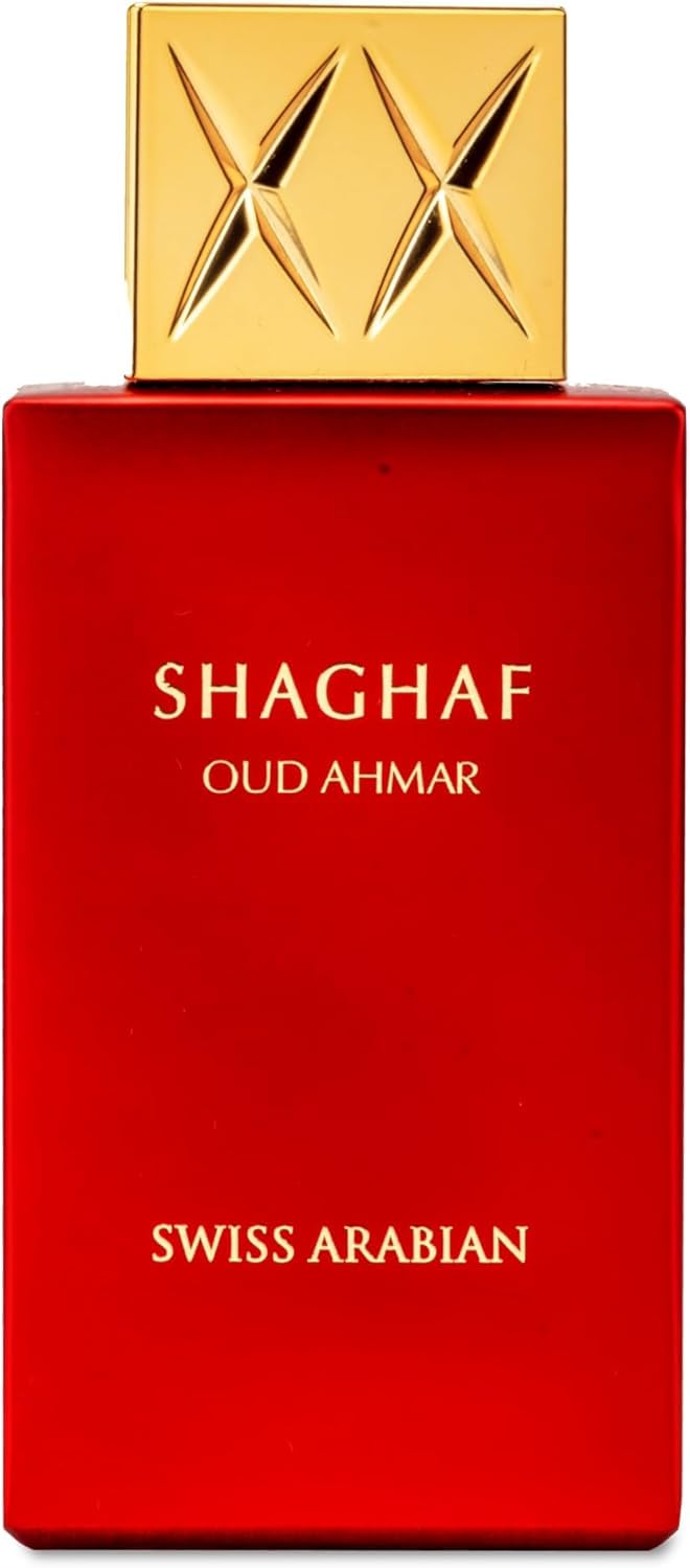 Swiss Arabian Shaghaf Oud Ahmar Eau de Parfum 2.5 oz front view