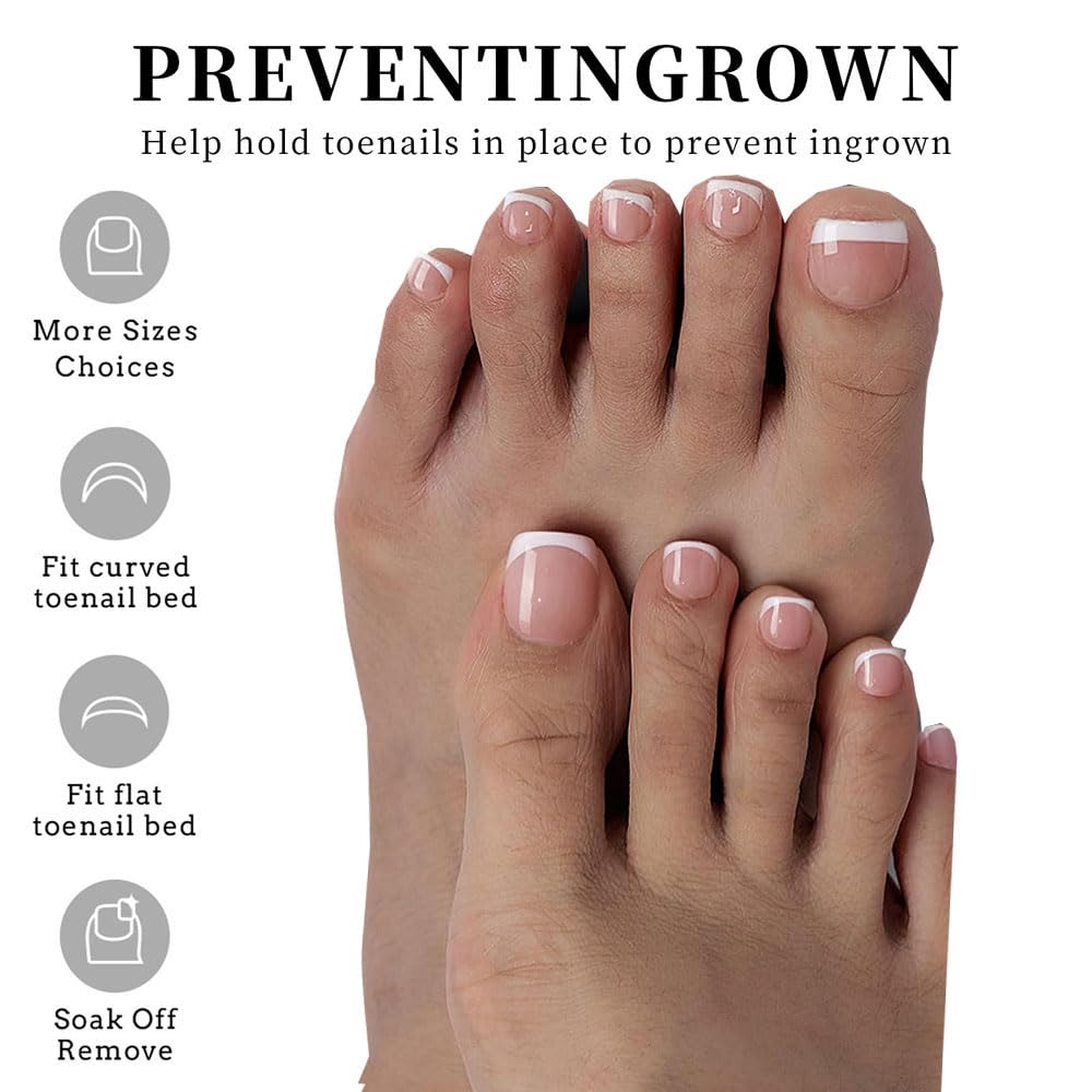 SWRITATSK toenail tips in various sizes displayed