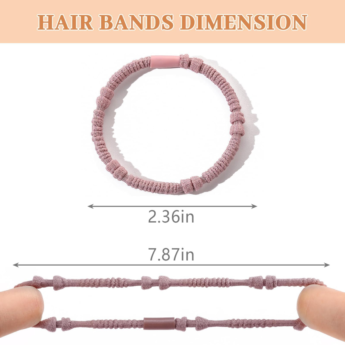 SYGY Boho Hair Ties set of 25 with various styles