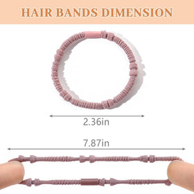SYGY Boho Hair Ties set of 25 with various styles