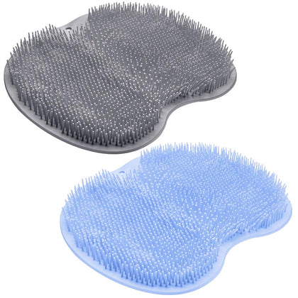 SZZYXD Shower Foot Scrubber Mat front view with suction cups