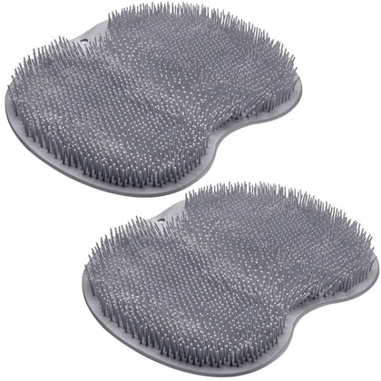 SZZYXD Shower Foot Scrubber Mat front view with suction cups