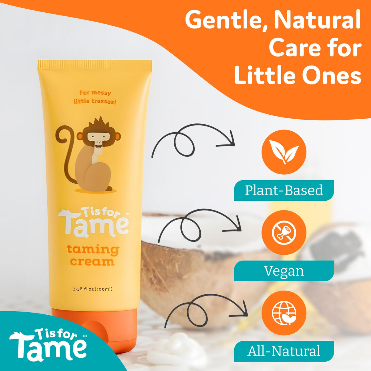T is for Tame Flyaway Wand 0.5 fl oz close-up