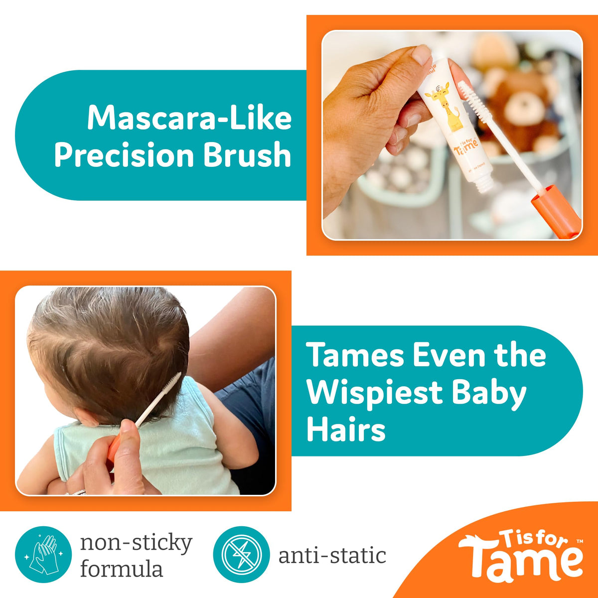 T is for Tame Kids' Hair Taming Bundle lifestyle scene