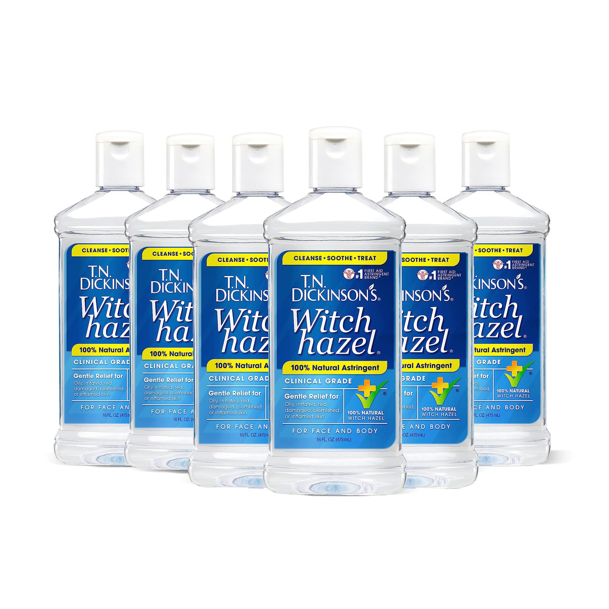 T.N. Dickinson's Witch Hazel Astringent 16 Fl Oz front view