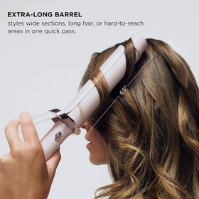 T3 SinglePass Curl X curling iron with digital display