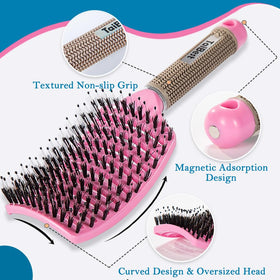 TaiBest hair brush set displayed on a countertop