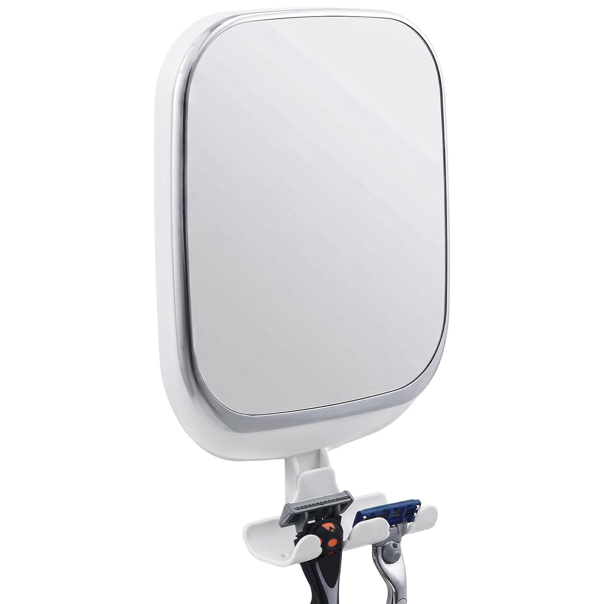 TAILI Shower Mirror fogless front view with suction pad