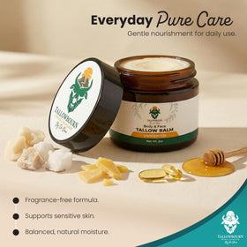 Tallowbourn Beef Tallow Balm packaging