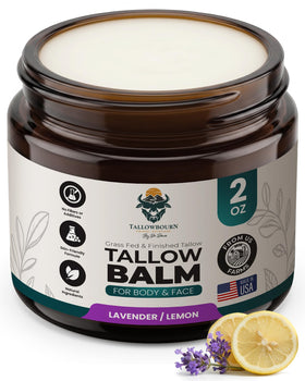 Tallowbourn Grass-Fed Beef Tallow Balm 2oz front view