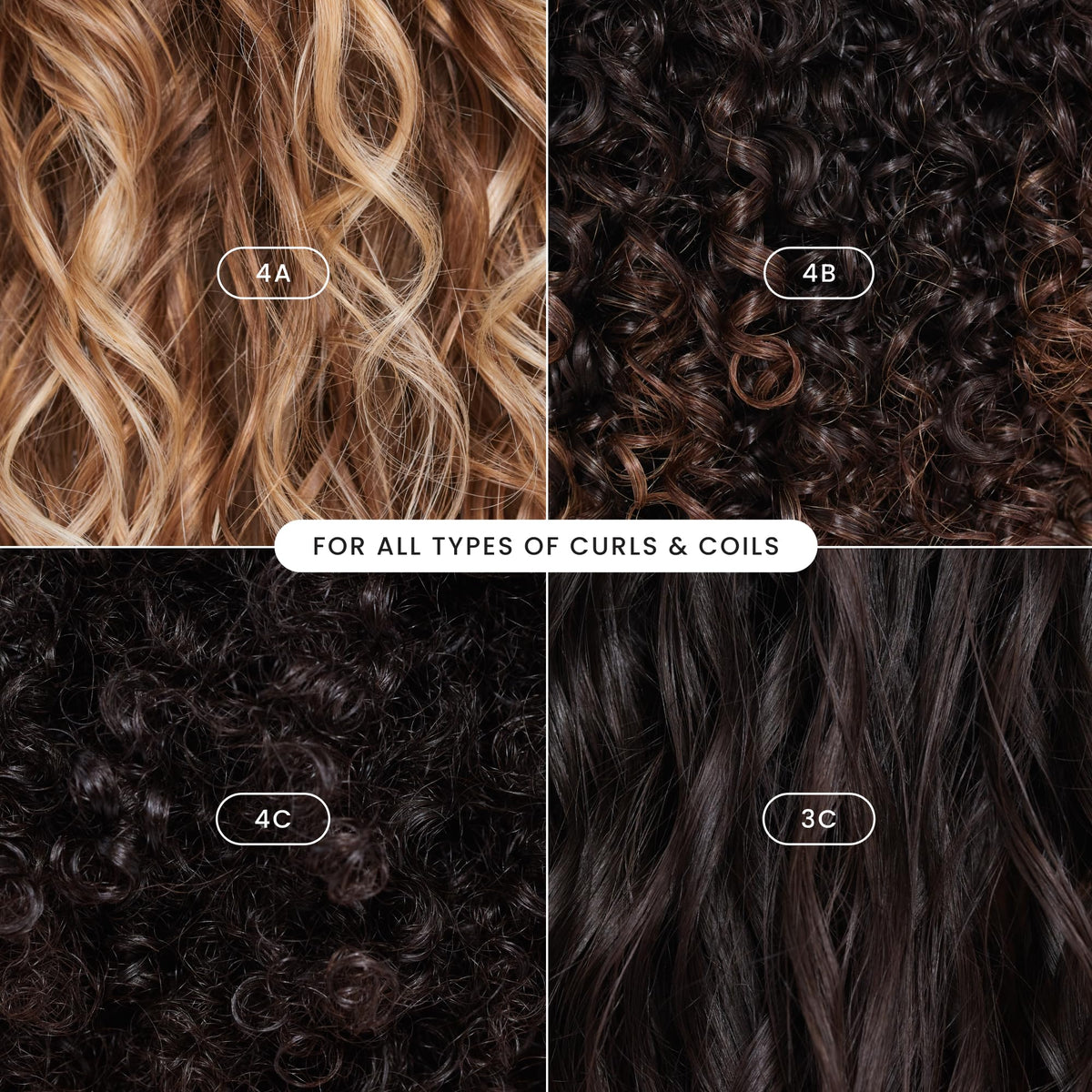 TANGLE TEEZER brush in use on curly hair