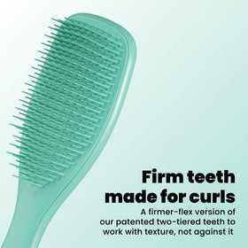 TANGLE TEEZER brush showing firm-flex teeth design