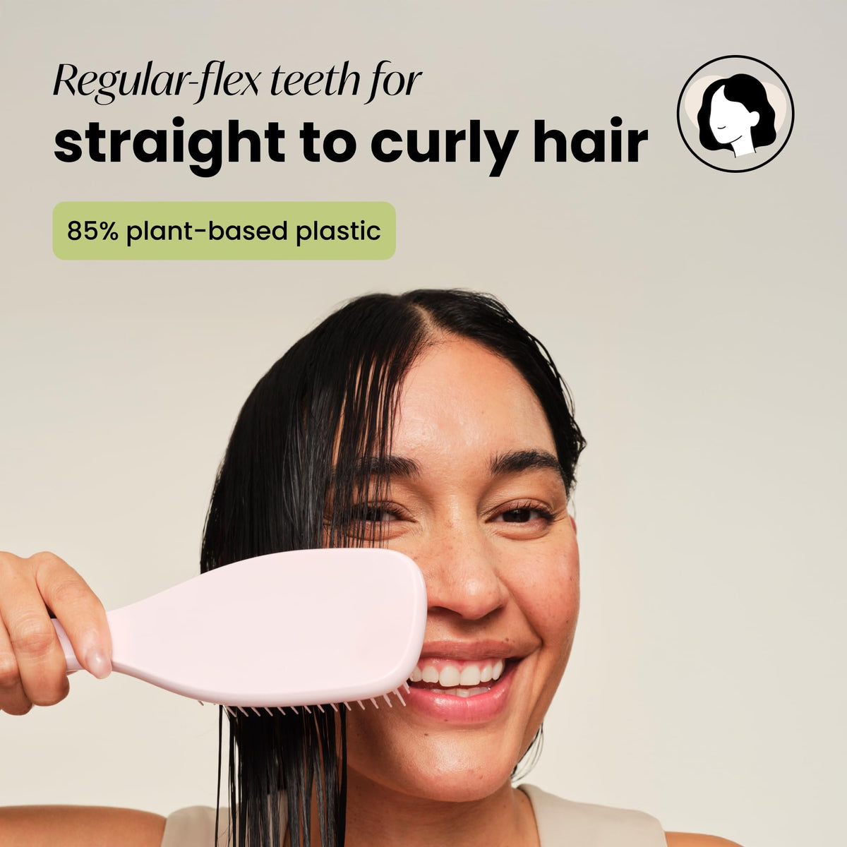 TANGLE TEEZER brush with sustainable packaging
