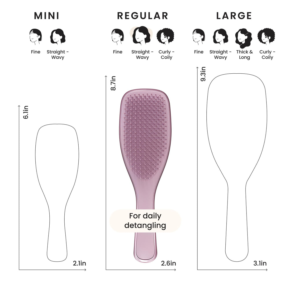TANGLE TEEZER Chrome Ultimate Detangler Brush packaging