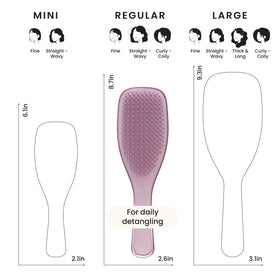 TANGLE TEEZER Chrome Ultimate Detangler Brush packaging