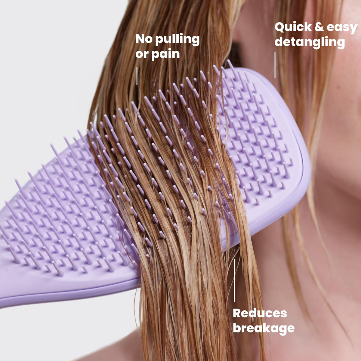 TANGLE TEEZER Fine Ultimate Detangler Brush side view