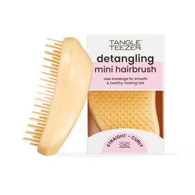 TANGLE TEEZER Mini Detangler Hair Brush in Buttercup Yellow front view