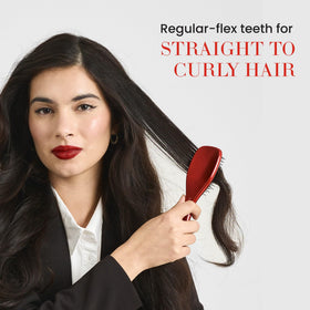 TANGLE TEEZER Mini Hair Brush Devil Wears Prada Red packaging