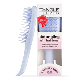 TANGLE TEEZER Mini Hair Brush Digital Lavender front view