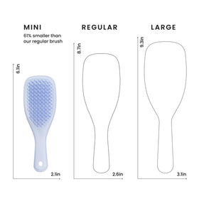 TANGLE TEEZER Mini Hair Brush Digital Lavender packaging