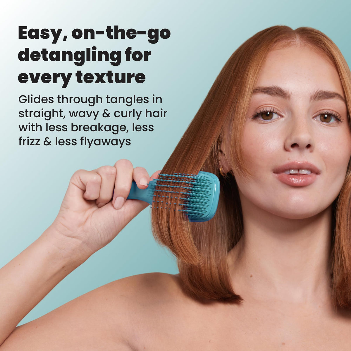 TANGLE TEEZER Mini Hair Brush held by a child