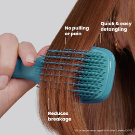 TANGLE TEEZER Mini Hair Brush in a purse for travel