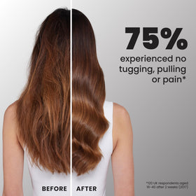 TANGLE TEEZER Mini Hair Brush with short teeth for smoothing
