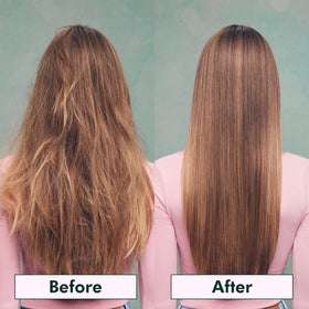 TANGLE TEEZER Original Detangler Brush in use on wet hair